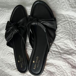 Kate spade sandals black size 9.5 for lady